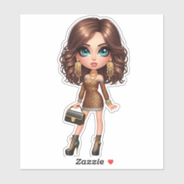 王スタイリッシュ妃 シール