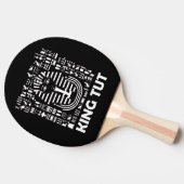 王タットファローエジプト象形文字アルファベット 卓球ラケット (横)