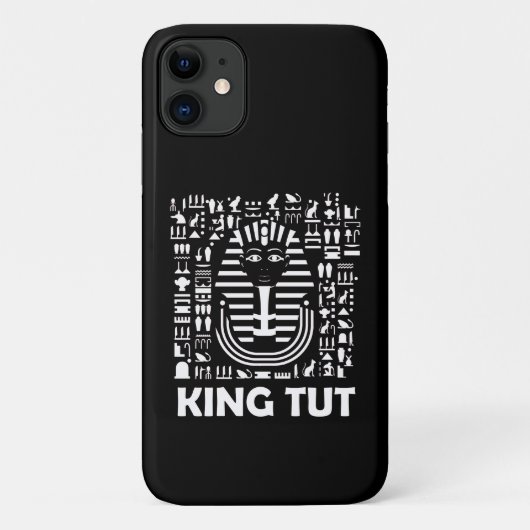王タットファローエジプト象形文字アルファベット Case-Mate iPhoneケース (裏面)