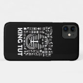 王タットファローエジプト象形文字アルファベット Case-Mate iPhoneケース (裏面(横))