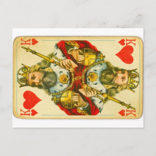 王ビクトリアンハート ポストカード (正面)