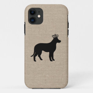 王ラブラドル・レトリーバー犬のぼろぼろの小犬の上品犬 iPhone 11 ケース