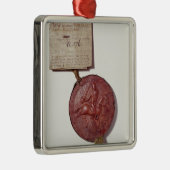 王リチャード一世のシール メタルオーナメント (右)