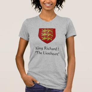 王リチャード一世" Lionheart " Tシャツ