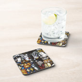 王リチャード三世およびアンイギリスの女王 コースター (右側)