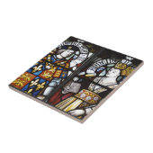 王リチャード三世およびアンイギリスの女王 タイル (側面)