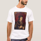 王リチャード三世のポートレート Tシャツ (正面)