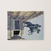 王ルイ14世(1816-22年)の乗馬の彫像(bro ジグソーパズル (横)