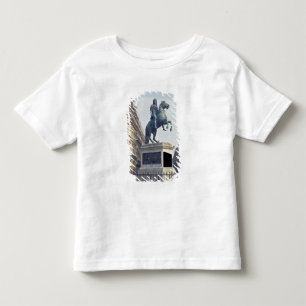 王ルイ14世(1816-22年)の乗馬の彫像(bro トドラーTシャツ