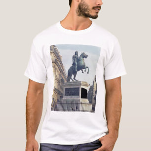 王ルイ14世(1816-22年)の乗馬の彫像(bro tシャツ