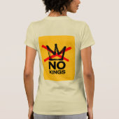 王不在の統一 Tシャツ (裏面)