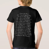 王位の宣告 トライブレンドTシャツ (裏面)