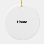 王位を賜る セラミックオーナメント (裏面)