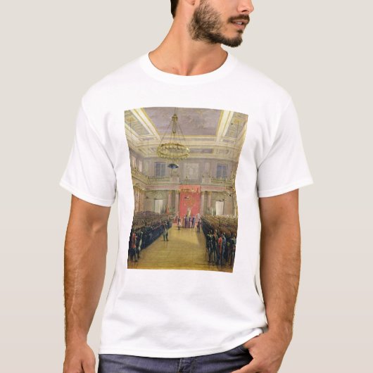 王位アレキサンダーへの後継者の宣誓II Tシャツ (正面)
