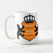 王位即位 コーヒーマグカップ (左)