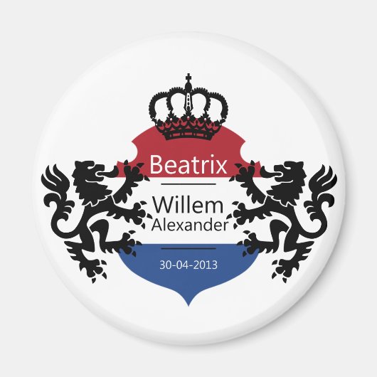 王位即位 マグネット (正面)