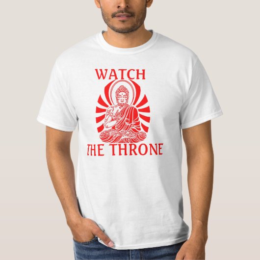 王位4を見て下さい Tシャツ (正面)
