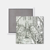 王侯の宴, 1491 マグネット (正面/裏面)