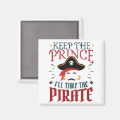 王保子が海賊に乗り移る マグネット (正面/裏面)