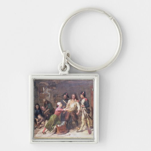 王党派、c.1789 キーホルダー (正面)