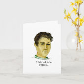 王冠おもしろいのもしフィット者 カード (黄色い花)