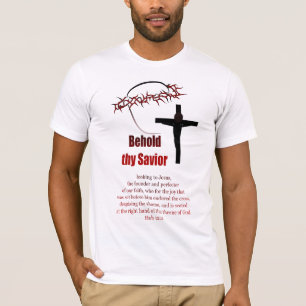 王冠および十字 Tシャツ