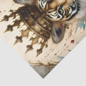 王冠が切り離された虎 薄葉紙 (詳細)