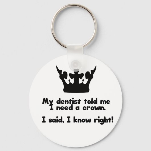 王冠が必要だ キーホルダー (正面)