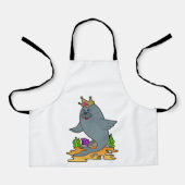 王冠で王として封印 エプロン (正面)