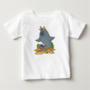 王冠で王として封印 ベビーTシャツ
