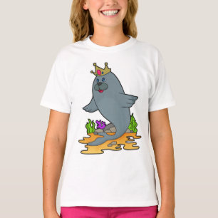 王冠で王として封印 Tシャツ