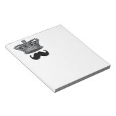 王冠と口ひげ ノートパッド (アングル)