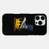 王冠に王の靴なし iPhoneケース (裏面横)