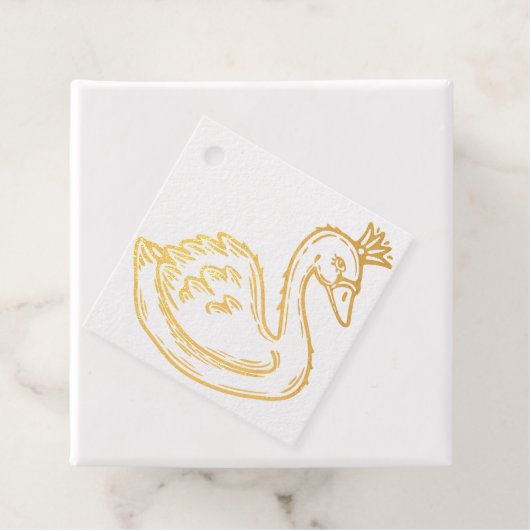 王冠に白鳥 フェイバータグ (箱)