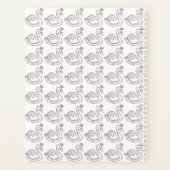 王冠に白鳥 プランナー手帳 (裏面)