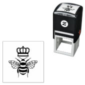 王冠のみ付きクイーンビー セルフインキングスタンプ (インサイチュ)
