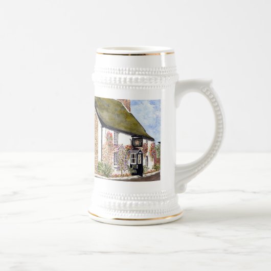 「王冠のイン(St.の雌ヒツジ)」のマグ ビールジョッキ (右)