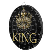 王冠のエンブレム王室の ダーツボード (正面右)