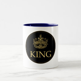 王冠のエンブレム王室の ツートーンマグカップ