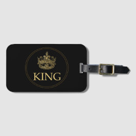 王冠のエンブレム王室の ラゲッジタグ