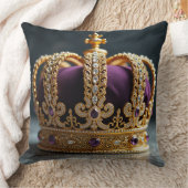 王冠のクッ王室のション クッション (ブランケット)