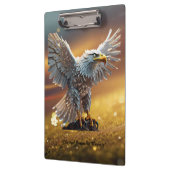 「王冠のクリスタルイーグル」 クリップボード (左)