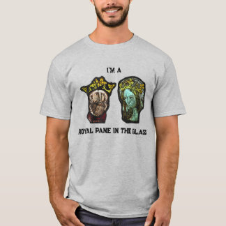 王冠のステンドグラス Tシャツ
