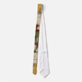 王冠のタイ ネクタイ (裏面)