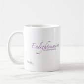 王冠のチャクラかヨガのマグ コーヒーマグカップ (左)