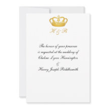 王冠のデザインII -金ゴールド