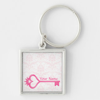 王冠のハートの鍵 キーホルダー