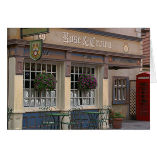 王冠のパブは上がり、