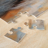 王冠のパロミノの馬 ジグソーパズル (側面)