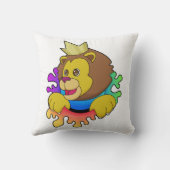 王冠のライオン クッション (裏面)